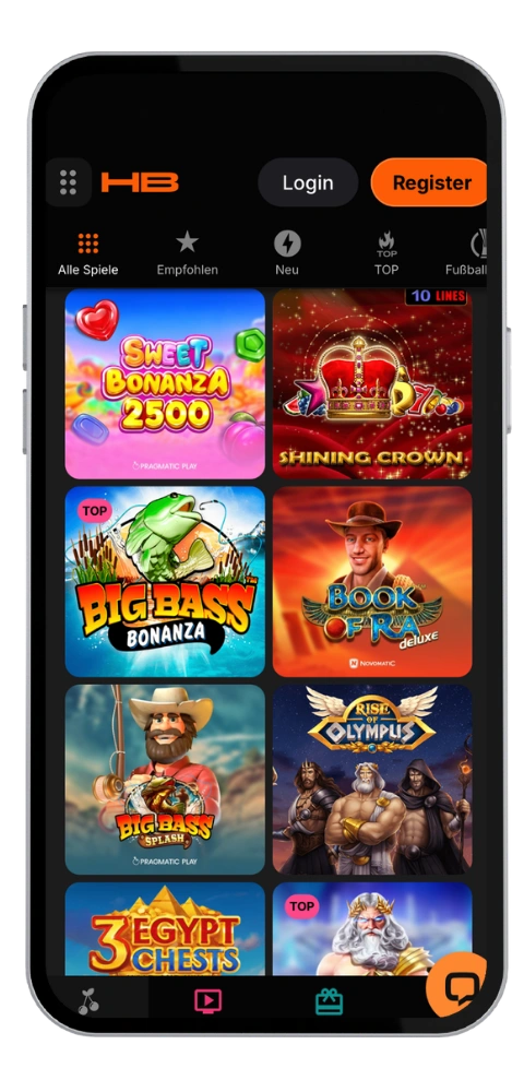 Hertzbetz kasino apk